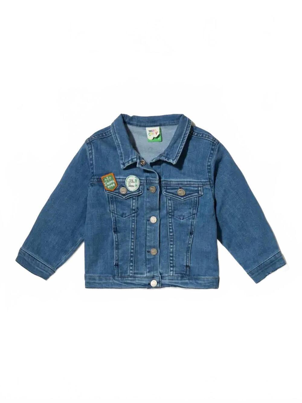 NEW MON COEUR kid's denim jacket in blue